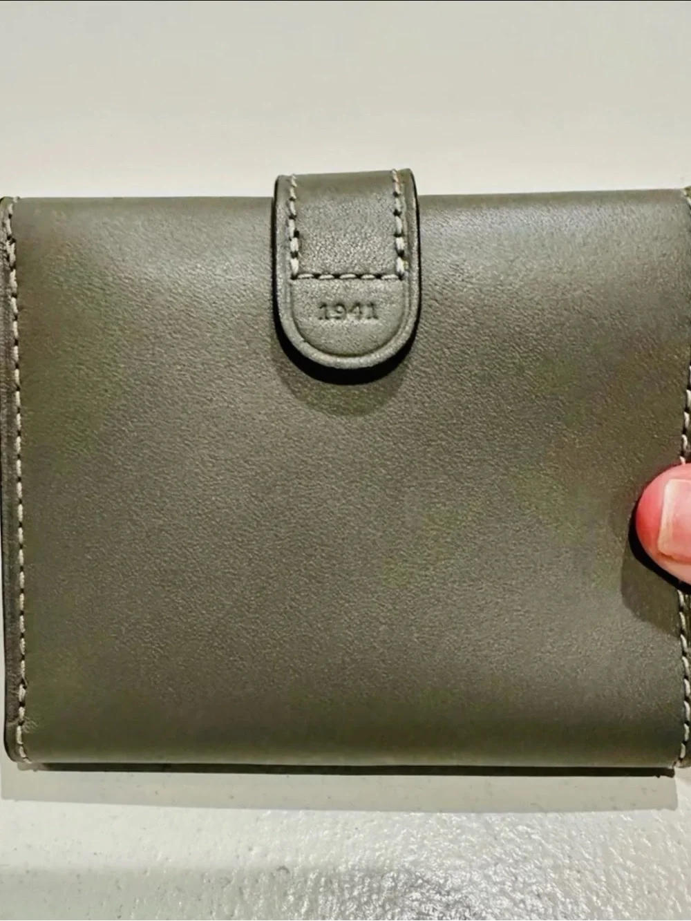 💕Coach Retail Store Leather Small Heather Gray Billfold Walllet NWOT!💕 👛